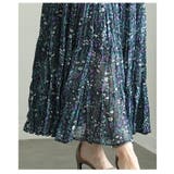 ふんわりシルエットに魅了される小花柄ティアードフレアスカート レディース | Sawa a la mode | 詳細画像16