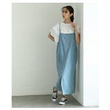 日常に寄り添う大人のナチュラルなデニムサロペットスカート レディース ファッション | Sawa a la mode | 詳細画像2