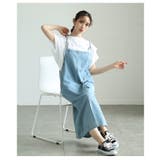 日常に寄り添う大人のナチュラルなデニムサロペットスカート レディース ファッション | Sawa a la mode | 詳細画像8