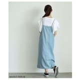 日常に寄り添う大人のナチュラルなデニムサロペットスカート レディース ファッション | Sawa a la mode | 詳細画像9