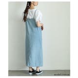 日常に寄り添う大人のナチュラルなデニムサロペットスカート レディース ファッション | Sawa a la mode | 詳細画像15