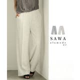 リラクシーでラクなのにきちんと見えな裏毛ピンタックパンツ レディース ファッショ… | Sawa a la mode | 詳細画像1 