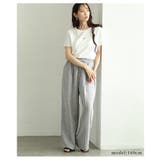 落ち感のある上品シルエットのミックスツイードピンタックパンツ レディース ファッ… | Sawa a la mode | 詳細画像7 