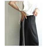 スポーティーなこなれ感を宿すサイドラインジャージナロースカート レディース ファ… | Sawa a la mode | 詳細画像13 