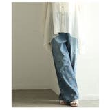 甘さを忍ばせた大人の遊び心感じる小花柄刺繍ルーズデニムパンツ レディース ファッ… | Sawa a la mode | 詳細画像15 