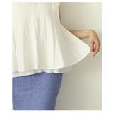 清涼感に包まれるプリーツレイヤードデザインのフレアタンクトップ レディース ファ… | Sawa a la mode | 詳細画像15 