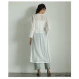 重ねて楽しむ花レースが美しいフレアスリーブワンピース レディース ファッション | Sawa a la mode | 詳細画像17 