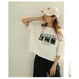 着るだけセンスアップするフォトプリントオーバーショートカットソー レディース フ… | Sawa a la mode | 詳細画像11 