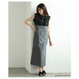 程よい抜け感と女性らしさを与えるナローサスペンダースカート レディース | Sawa a la mode | 詳細画像7 