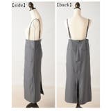 程よい抜け感と女性らしさを与えるナローサスペンダースカート レディース | Sawa a la mode | 詳細画像22 