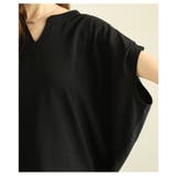 リラクシーな抜け感纏うキーネックドルマンカットソー レディース ファッション | Sawa a la mode | 詳細画像6 