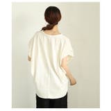 リラクシーな抜け感纏うキーネックドルマンカットソー レディース ファッション | Sawa a la mode | 詳細画像16 