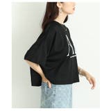 一枚で垢抜ける大胆ロゴが目を惹くオーバーシルエットTシャツ レディース ファッシ… | Sawa a la mode | 詳細画像14 