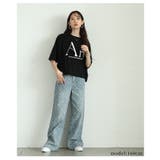 一枚で垢抜ける大胆ロゴが目を惹くオーバーシルエットTシャツ レディース ファッシ… | Sawa a la mode | 詳細画像15 