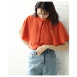 シンプルなのに洗練された存在感な華奢見えケープブラウス レディース ファッション | Sawa a la mode | 詳細画像5 