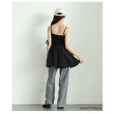 異素材コンビとシルエットで魅せる大人のバルーンキャミソール レディース ファッシ… | Sawa a la mode | 詳細画像10 