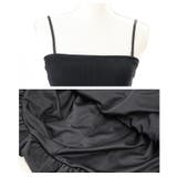 異素材コンビとシルエットで魅せる大人のバルーンキャミソール レディース ファッシ… | Sawa a la mode | 詳細画像23 