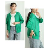 万能な着回し力と旬顔纏うシアーニットカーディガン レディース ファッション | Sawa a la mode | 詳細画像11 