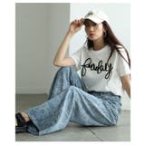 トレンド感満載なヴィンテージムード漂うボタニカル柄ルーズデニムパンツ レディース… | Sawa a la mode | 詳細画像18 