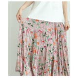 ロマンティックな花の世界が広がるティアードシフォンスカート レディース ファッシ… | Sawa a la mode | 詳細画像19 
