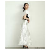 ランクアップする品の良さを纏うオフショルダー風異素材ケープトップス レディース … | Sawa a la mode | 詳細画像9 