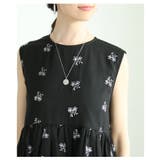 華やかさと品を兼ね備えたミニフラワー刺繍のペプラムトップス レディース ファッシ… | Sawa a la mode | 詳細画像6 