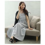 甘さを添えたマリンムード漂うストライプ柄リボンストラップワンピース レディース … | Sawa a la mode | 詳細画像8 