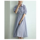 可憐にスタイルアップするストライプラップ調シャツワンピース レディース | Sawa a la mode | 詳細画像12 