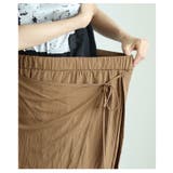 涼しげでお洒落見えするラップ風カフェパンツ レディース ファッション | Sawa a la mode | 詳細画像9 