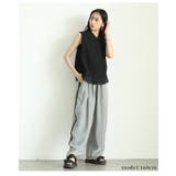 オーガンジーレイヤードサイドラインロングパンツ レディース ファッション | Sawa a la mode | 詳細画像20 