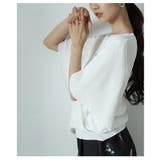 さらりと心地よいサマーリブニットドルマンスリーブトップス レディース ファッション | Sawa a la mode | 詳細画像18 