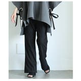 ウエストゴムリブフレアロングパンツ レディース ファッション | Sawa a la mode | 詳細画像16 