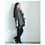 ウエストゴムリブフレアロングパンツ レディース ファッション | Sawa a la mode | 詳細画像18 