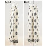 エスニックな雰囲気を纏うリラクシーな刺繍ワイドパンツ レディース ファッション | Sawa a la mode | 詳細画像22 