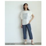 バック裾リブウエストゴムテーパードストレッチパンツ レディース ファッション | Sawa a la mode | 詳細画像5