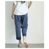 バック裾リブウエストゴムテーパードストレッチパンツ レディース ファッション | Sawa a la mode | 詳細画像6