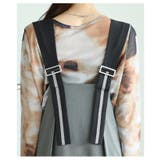 フロントジップタックフレアジャンパースカート レディース ファッション | Sawa a la mode | 詳細画像7