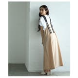 フロントジップタックフレアジャンパースカート レディース ファッション | Sawa a la mode | 詳細画像12