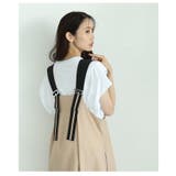 フロントジップタックフレアジャンパースカート レディース ファッション | Sawa a la mode | 詳細画像16
