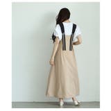 フロントジップタックフレアジャンパースカート レディース ファッション | Sawa a la mode | 詳細画像17