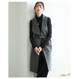 羽織るだけで周りと差が付くベルト付羽織ロングジャケット レディース ファッション | Sawa a la mode | 詳細画像3