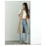 羽織るだけで周りと差が付くベルト付羽織ロングジャケット レディース ファッション | Sawa a la mode | 詳細画像9