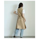 羽織るだけで周りと差が付くベルト付羽織ロングジャケット レディース ファッション | Sawa a la mode | 詳細画像12