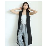 羽織るだけで周りと差が付くベルト付羽織ロングジャケット レディース ファッション | Sawa a la mode | 詳細画像18