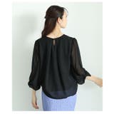 袖口リボンモチーフシフォンブラウス レディース ファッション | Sawa a la mode | 詳細画像10 