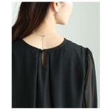 袖口リボンモチーフシフォンブラウス レディース ファッション | Sawa a la mode | 詳細画像19 