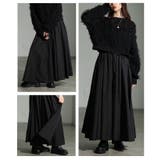 大人の洗練さと余裕漂うブロードギャザーフレアロングスカート レディース ファッシ… | Sawa a la mode | 詳細画像17 