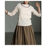 トレンドを抑えたアメスリタンクレイヤード風リブカットソー レディース ファッショ… | Sawa a la mode | 詳細画像16 