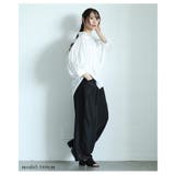 リラクシーにこなれるカーブシアーエアリータックパンツ レディース ファッション | Sawa a la mode | 詳細画像4