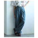 リラクシーにこなれるカーブシアーエアリータックパンツ レディース ファッション | Sawa a la mode | 詳細画像9
